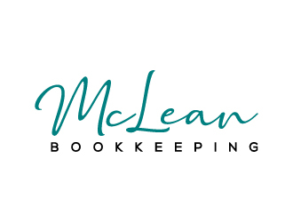 McLean Bookkeeping  - OR - McLean Bookkeeping & Consulting logo design by BrainStorming