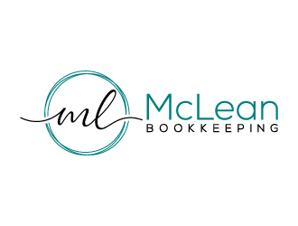 McLean Bookkeeping  - OR - McLean Bookkeeping & Consulting logo design by BrainStorming