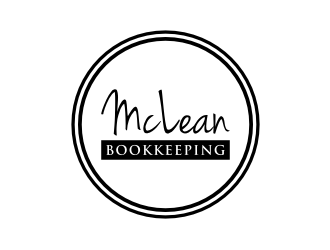 McLean Bookkeeping  - OR - McLean Bookkeeping & Consulting logo design by Zhafir