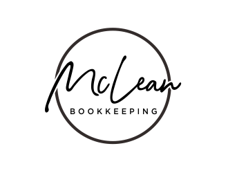 McLean Bookkeeping  - OR - McLean Bookkeeping & Consulting logo design by M J