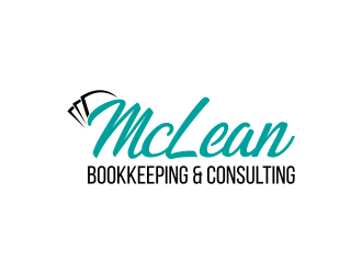 McLean Bookkeeping  - OR - McLean Bookkeeping & Consulting logo design by DeyXyner