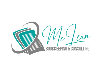 McLean Bookkeeping  - OR - McLean Bookkeeping & Consulting logo design by DeyXyner