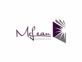 McLean Bookkeeping  - OR - McLean Bookkeeping & Consulting logo design by up2date