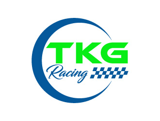 TKG Racing  logo design by aryamaity