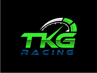 TKG Racing  logo design by xorn