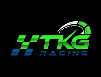 TKG Racing  logo design by xorn