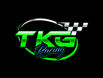 TKG Racing  logo design by uttam