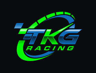 TKG Racing  logo design by dollarpush