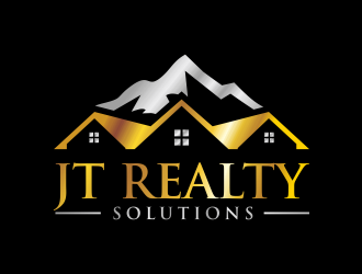 JT Realty Solutions logo design by GassPoll