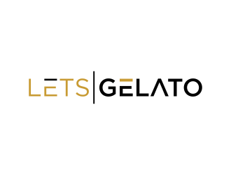 Lets Gelato logo design by aflah