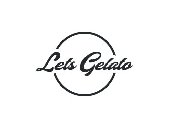 Lets Gelato logo design by aryamaity