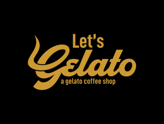 Lets Gelato logo design by ekitessar