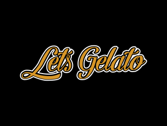 Lets Gelato logo design by giphone