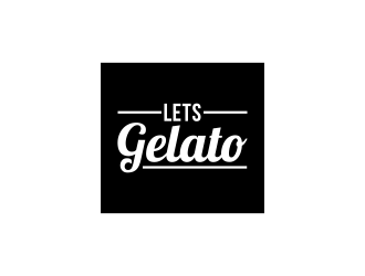 Lets Gelato logo design by graphicstar