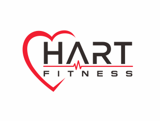 HART FITNESS logo design by agus