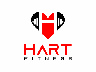 HART FITNESS logo design by agus