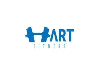 HART FITNESS logo design by hwkomp