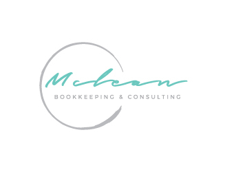 McLean Bookkeeping  - OR - McLean Bookkeeping & Consulting logo design by logogeek