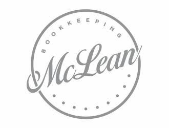 McLean Bookkeeping  - OR - McLean Bookkeeping & Consulting logo design by Alfatih05