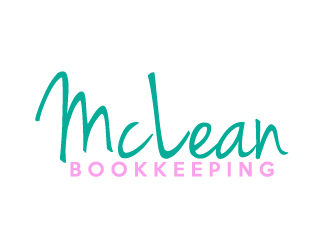 McLean Bookkeeping  - OR - McLean Bookkeeping & Consulting logo design by ElonStark