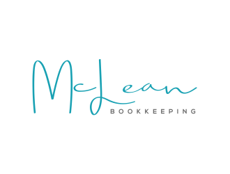 McLean Bookkeeping  - OR - McLean Bookkeeping & Consulting logo design by cintoko