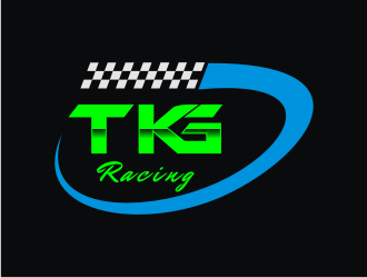 TKG Racing  logo design by KQ5