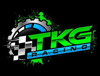 TKG Racing  logo design by daywalker