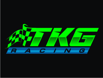 TKG Racing  logo design by coco