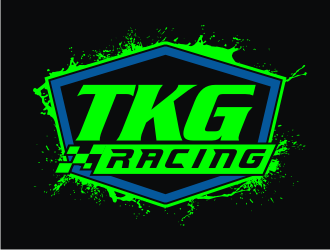 TKG Racing  logo design by coco