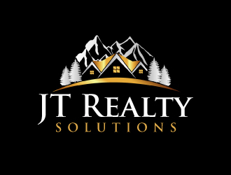 JT Realty Solutions logo design by ElonStark