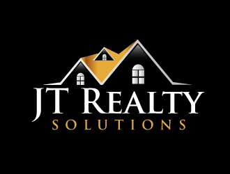 JT Realty Solutions logo design by ElonStark