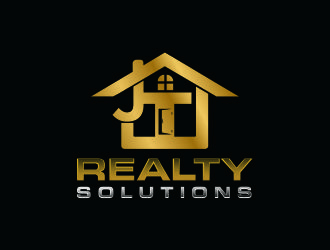 JT Realty Solutions logo design by Mahrein