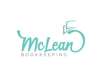 McLean Bookkeeping  - OR - McLean Bookkeeping & Consulting logo design by logogeek