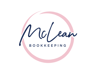 McLean Bookkeeping  - OR - McLean Bookkeeping & Consulting logo design by M J