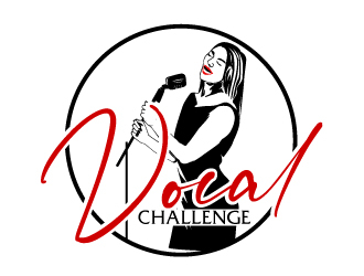 Vocal Challenge logo design by ElonStark