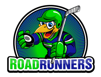 Roadrunners logo design by Sandip