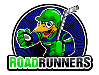 Roadrunners logo design by Sandip