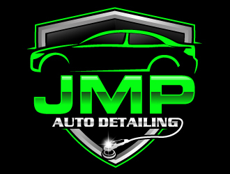 JMP Auto Detailing logo design by Suvendu