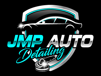 JMP Auto Detailing logo design by Suvendu