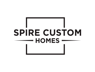 Spire Custom Homes logo design by Greenlight