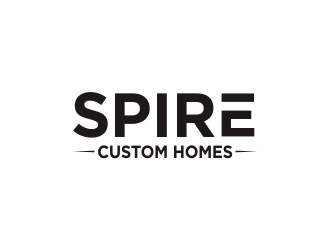 Spire Custom Homes logo design by Greenlight