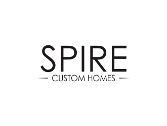 Spire Custom Homes logo design by Greenlight