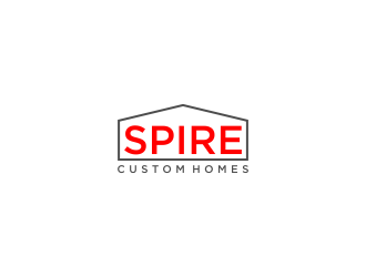 Spire Custom Homes logo design by RIANW