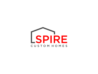 Spire Custom Homes logo design by RIANW