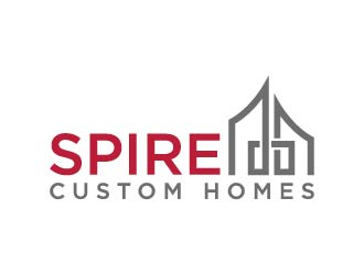 Spire Custom Homes logo design by maserik