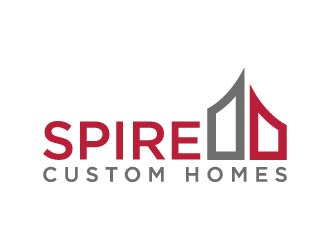 Spire Custom Homes logo design by maserik