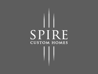 Spire Custom Homes logo design by maserik