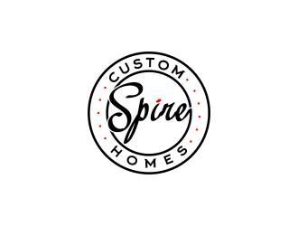 Spire Custom Homes logo design by novilla