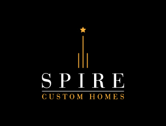 Spire Custom Homes logo design by gateout