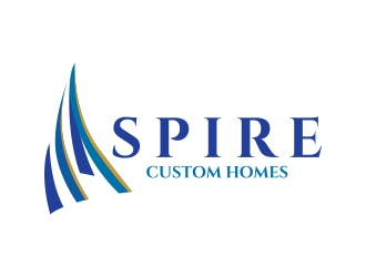 Spire Custom Homes logo design by rizuki